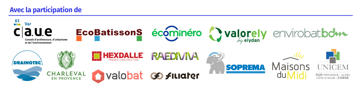 Bandeau logos participants colloque 