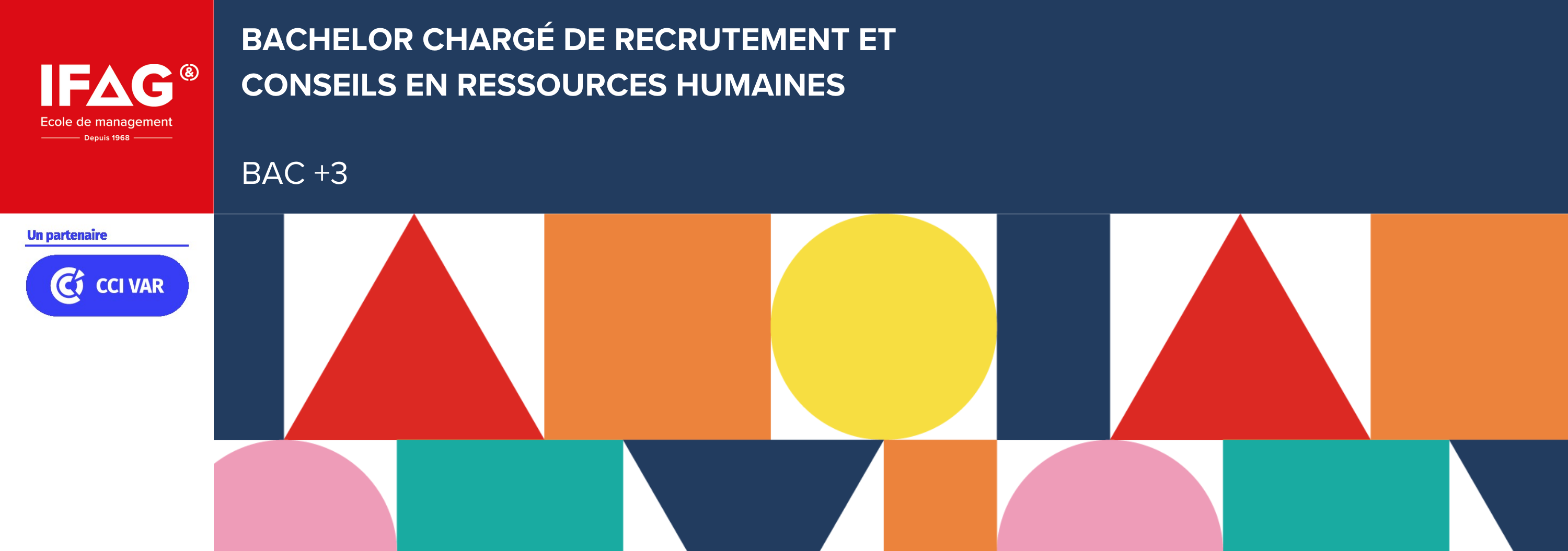 Bandeau Bachelor Chargé de recrutement