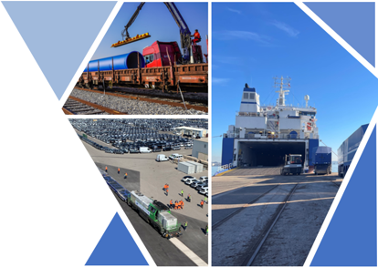 Infrastructure de transport de marchandises