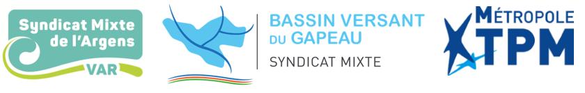 Logos partenaires Parcours Risques Inondations CCI Var