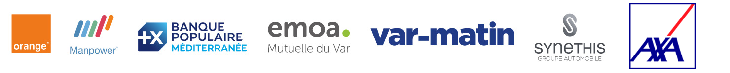 Logos des partenaires du Club Var Access