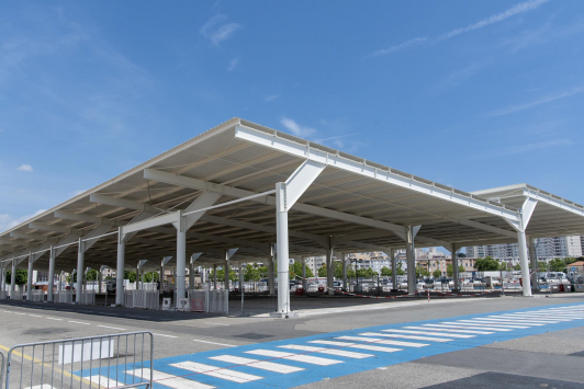 Electrification des quais Terminal Passagers Toulon Côte d'Azur