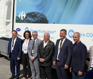Cathyope, premier camion hydrogene français