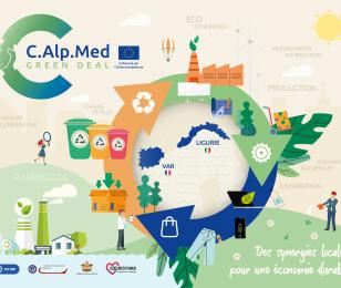 Affiche programme C.AlpMed Green Deal