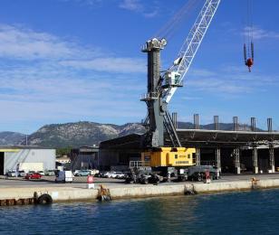 Le terminal fret de Brégaillon 