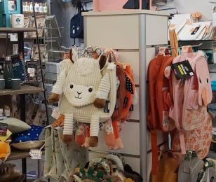 Intérieur de la boutique Cristalline 