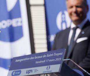Inauguration agence de Saint-Tropez