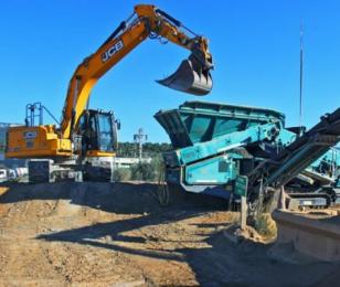 Chantier de recyclage avec 3AG