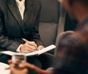 Visuel prise de notes pour accompagner dirigeant