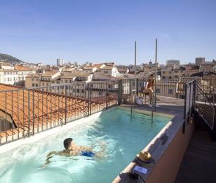 Visuel piscine hotel Eautel à Toulon