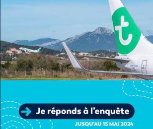 Visuel enquête aéroport Toulon-Hyères