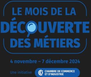 Visuel carré mois de la découverte des métiers 2024