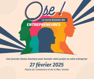 Illustration accueil pour salon Ose 2025 à Toulon