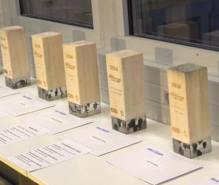 Visuel des trophées Var-matin réalisés par le lycée La Tourrache
