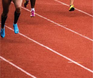 photographie d'une piste de course
