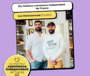 Illustration des Matoulonnais élu meilleur commerce indépedant de France