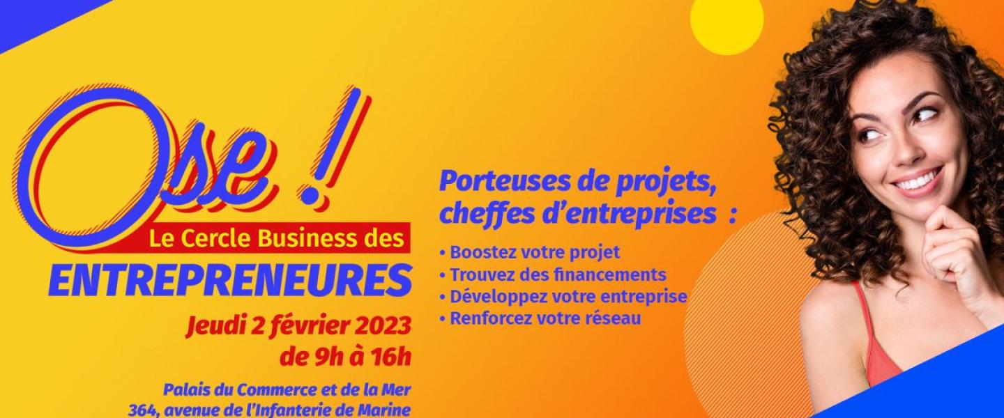 Ose, le cercle business des entrepreneures à Toulon le 2 février 2023