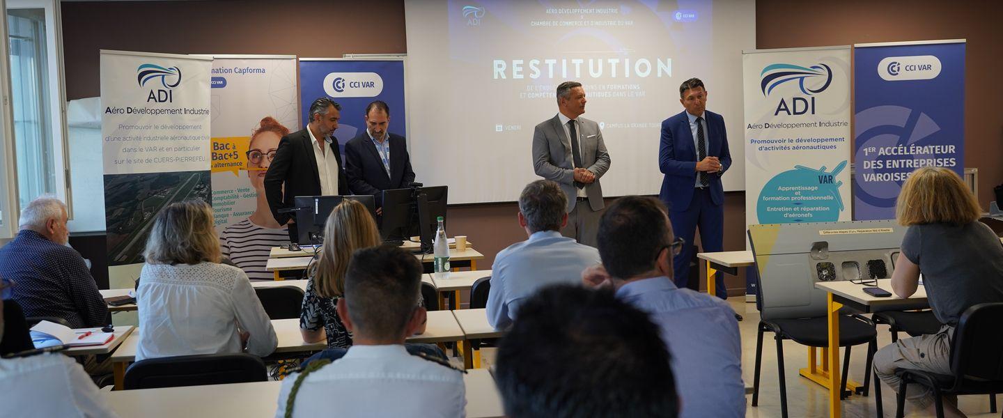Restitution étude sur la filière aéronautique