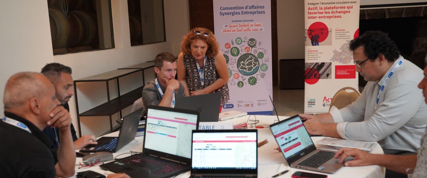 Atelier avec la plateforme ACTIF