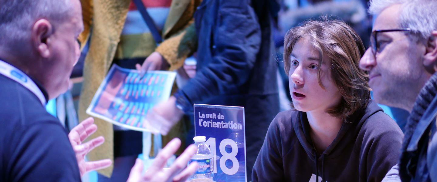 Nuit de l'orientation sur l'espace métiers 1440