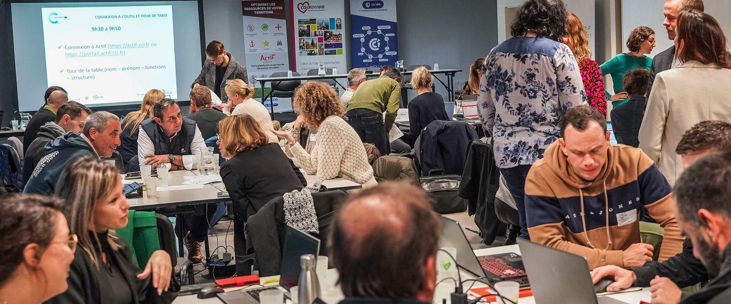 Rencontre économie circulaire au Luc