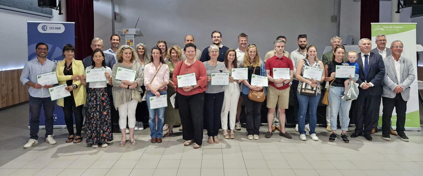 Les commerces labellisés à Fayence pour le label Eco-défis
