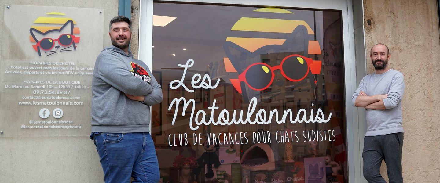 Photo des deux dirigeants des Matoulonnais