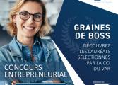 les 5 lauréats du Concours Graines de Boss