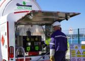 Avitaillement en GNL au port 