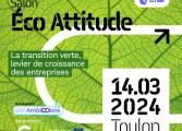 Visuel salon Eco-Attitude le 14 mars à Toulon