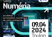 Visuel salon Numéria à Toulon le 9 avril