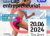 Visuel salon Cap entrepreneuriat 2024 Toulon