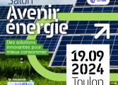 Visuel carré pour site pour salon Avenier énergie le 19 septembre à Toulon