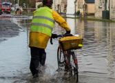 illustration d'une rue inondée 