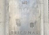 Visuel plaque Tribunal de commerce à Toulon