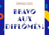 visuel pour les diplomés du DN MADe du lycée la Tourrache